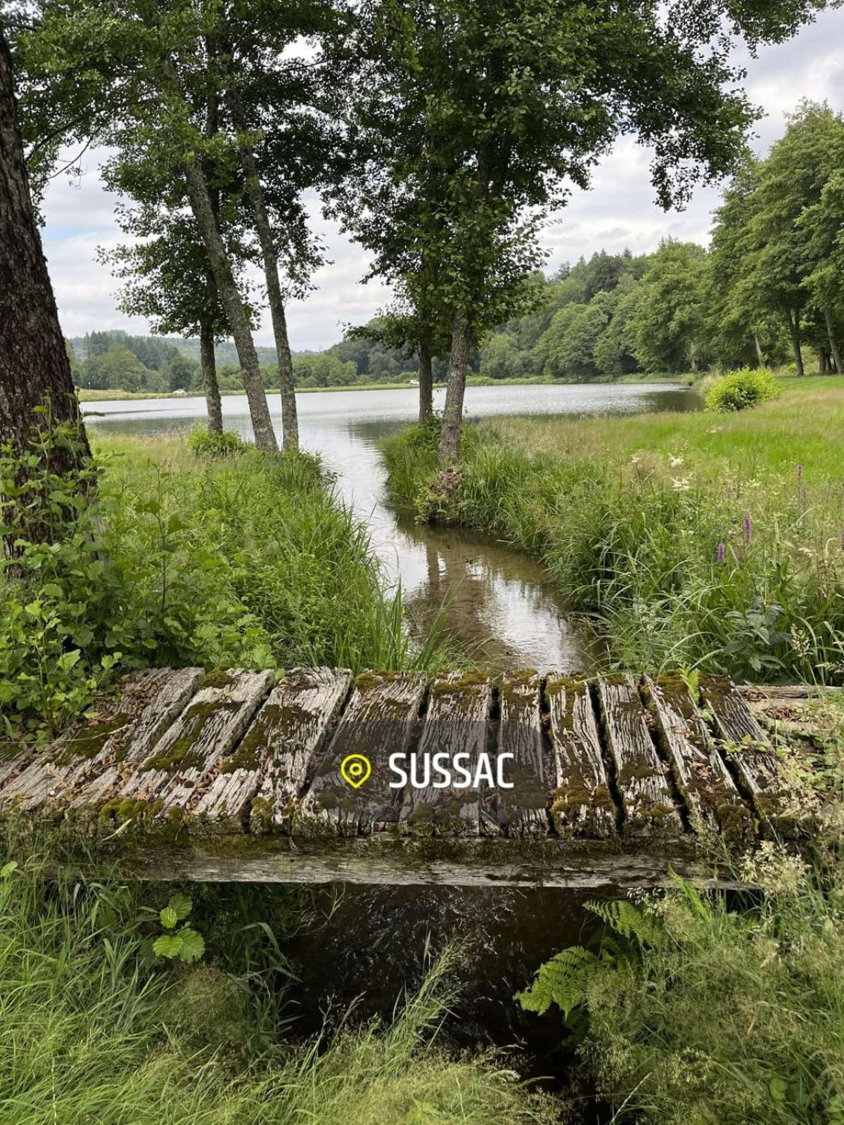 Gite Maison Du Trottoir, Sussac Buitenkant foto